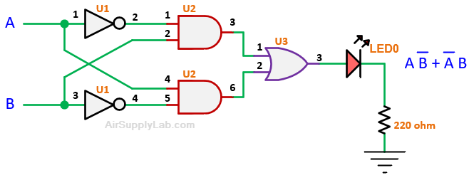 F4 4 XOR WireDiagram