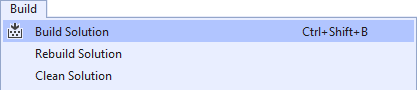vs Build BuildSolution