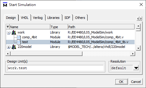 ms15 StartSimulation